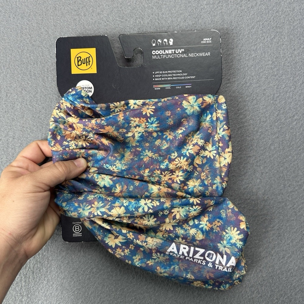 Buff CoolNet UV+ Multifunctional Neckwear Headwear Gaiter NWT Limited Edition